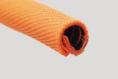 Orange Double Layer Self-Closing Wrap